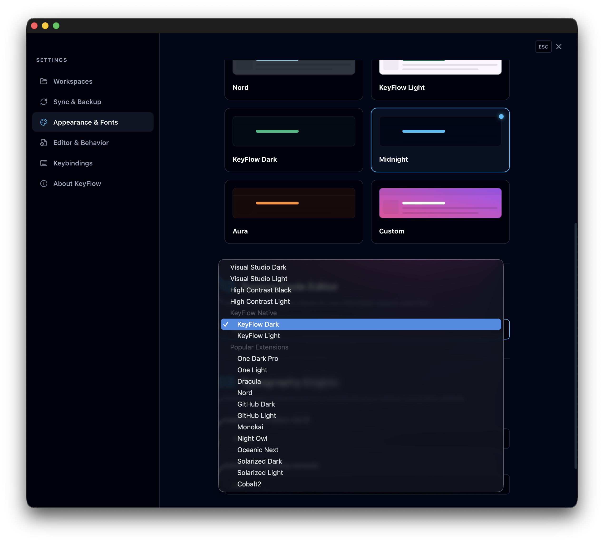 Theme Configurations